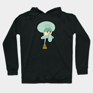 squidward, funny, sad mood Hoodie